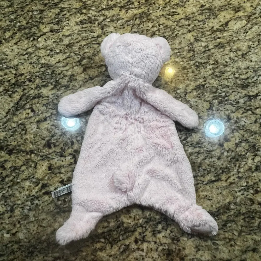 Douglas Baby Plush Bear Pink‎ Lovey Security Blanket 18